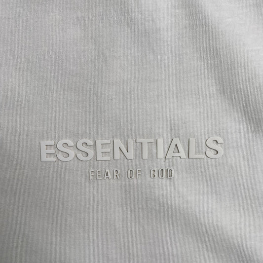 Fear Of God Essentials Small Logo Tee Cloud Dancer