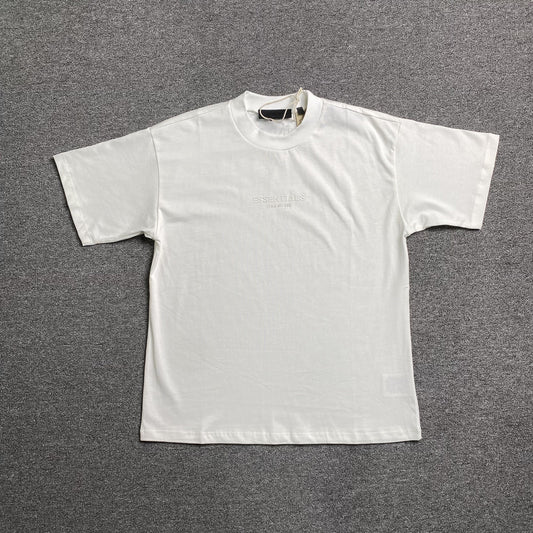 Fear Of God Essentials Small Logo Tee Cloud Dancer