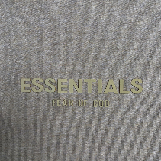 Fear Of God Essentials Small Logo Tee Gold Heather