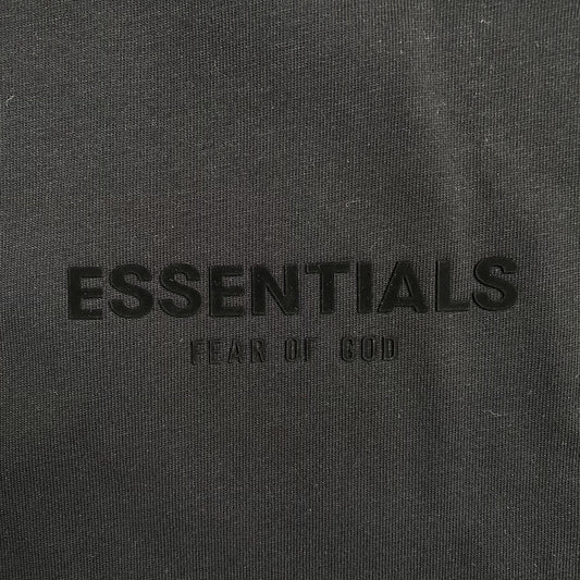 Fear Of God Essentials Small Logo Tee Jet Black