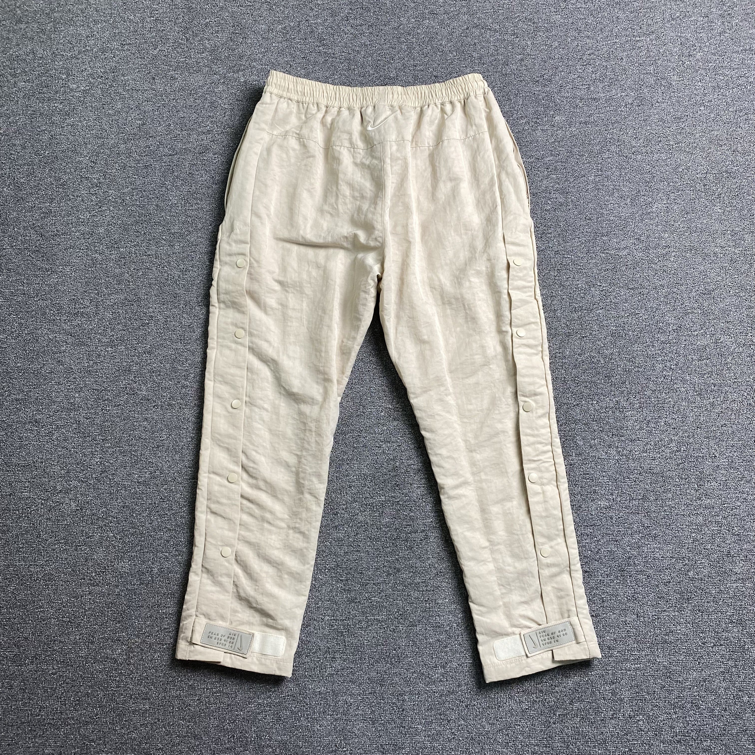 Fear Of God X Nike Nylon Pants Cream