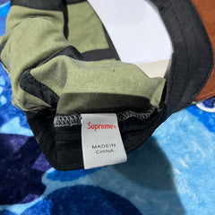 Gorra Supreme Suede Visor Camp Light Olive