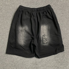 Hellstar Flame Shorts Black