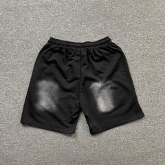 Hellstar Flame Shorts Black