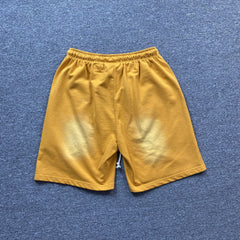 Hellstar Flame Shorts Orange