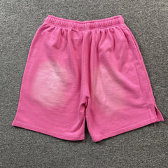 Hellstar Flame Shorts Pink