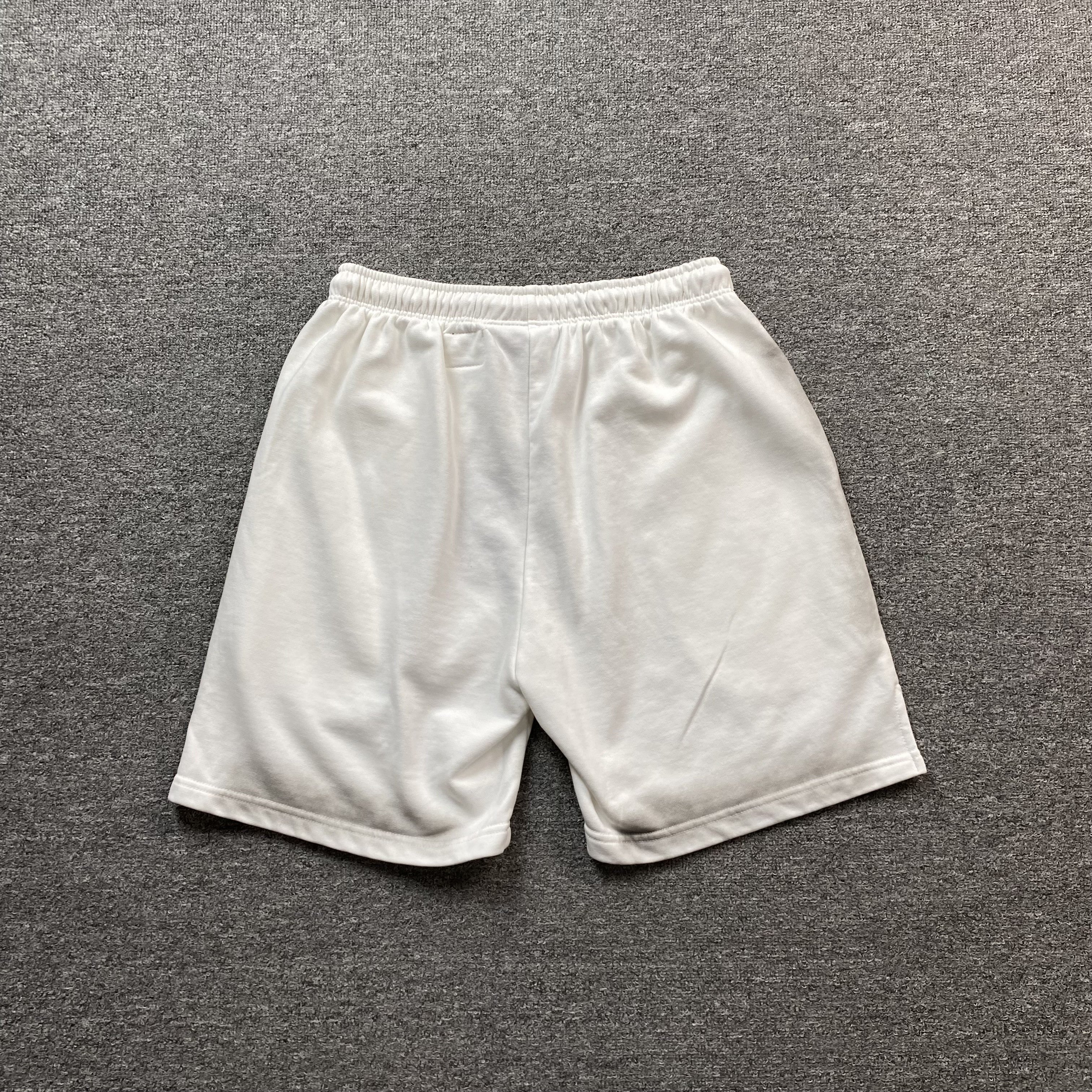 Hellstar Flame Shorts White