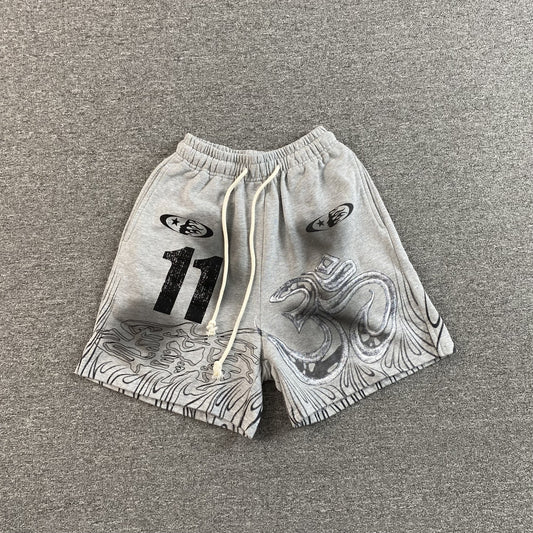 Hellstar Shorts Grey