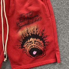 Hellstar Shorts Red