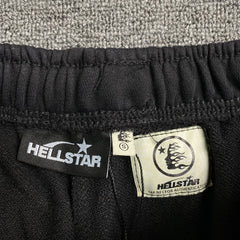 Hellstar Sports Flame Shorts Black