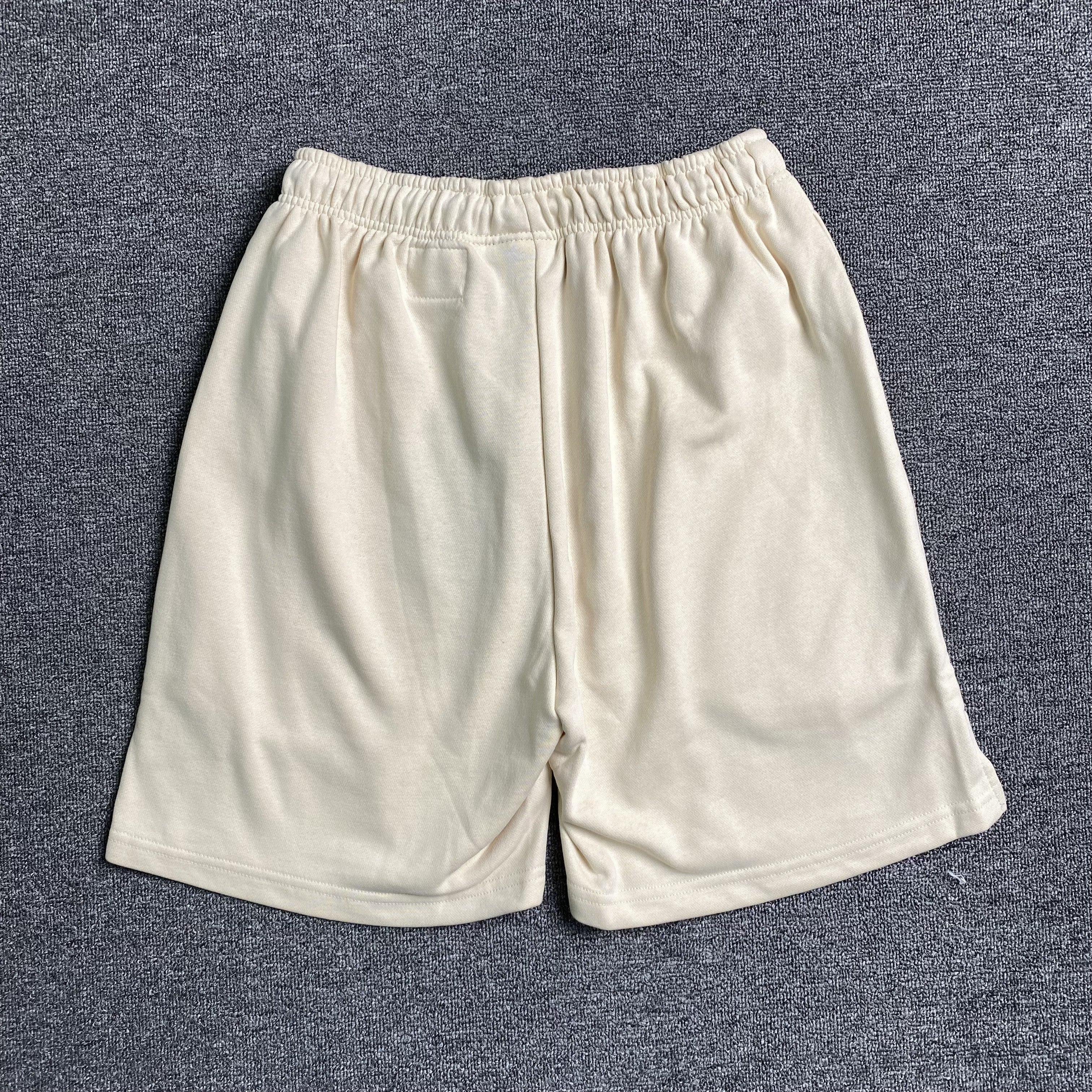 Hellstar Sports Flame Shorts White