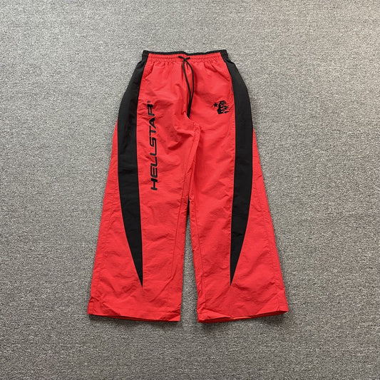 Hellstar Thriller Track Pants Red