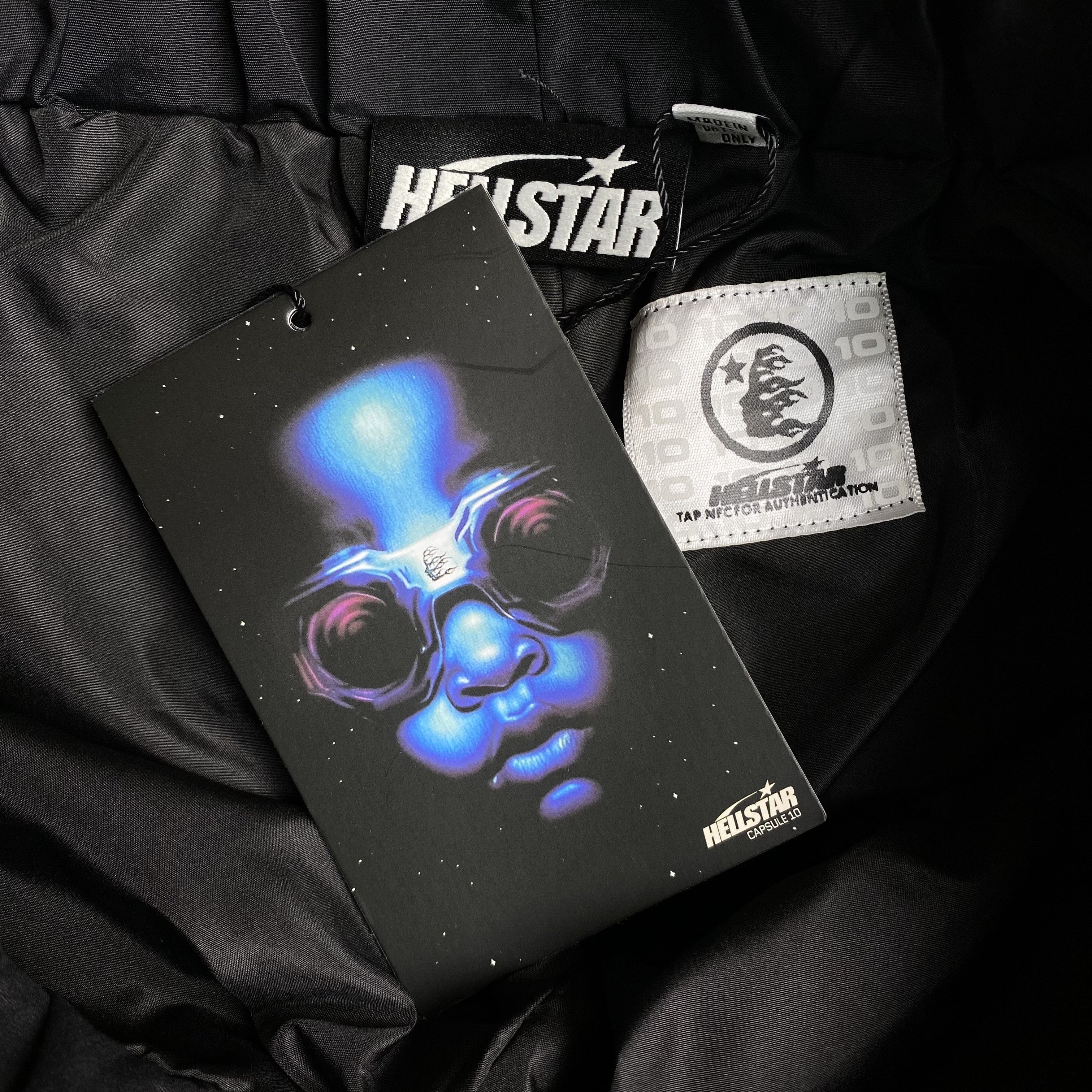 Hellstar Track Pants Black Grey