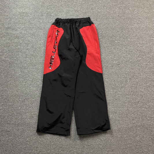 Hellstar Track Pants Black Red