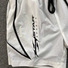 Hellstar Track Shorts White