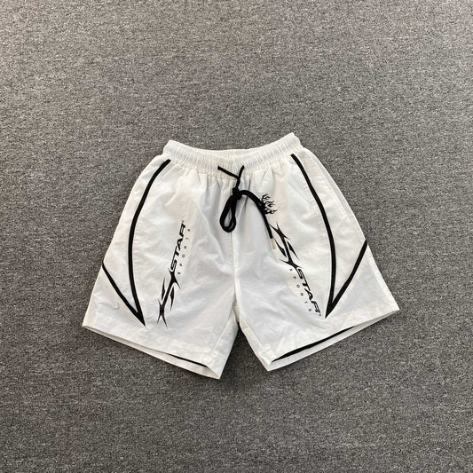 Hellstar Track Shorts White
