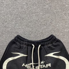 Hellstar Warm Up Shorts Black