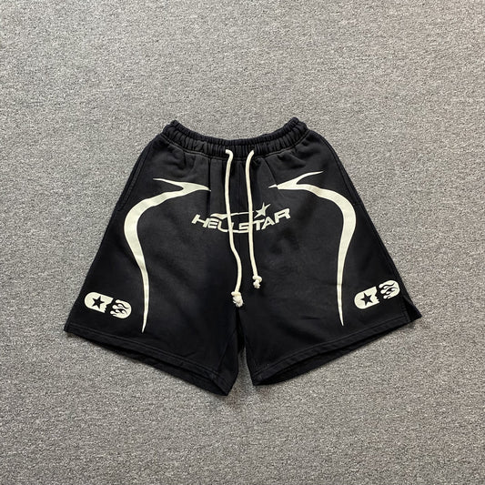 Hellstar Warm Up Shorts Black