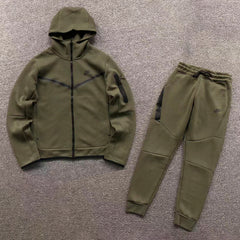 Nike Tech Fleece Tracksuit Green