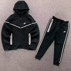 Nike Tech Fleece Tracksuit Reflective Black