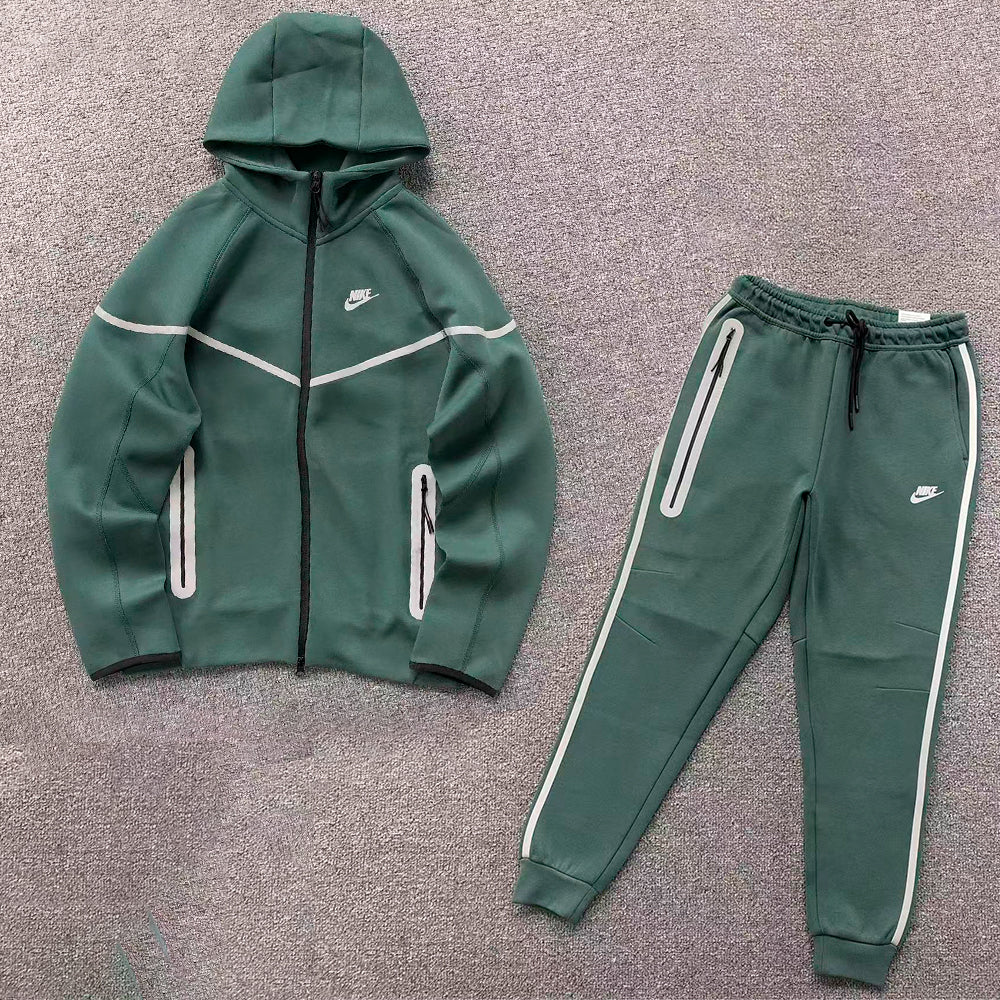 Nike Tech Fleece Tracksuit Reflective Green