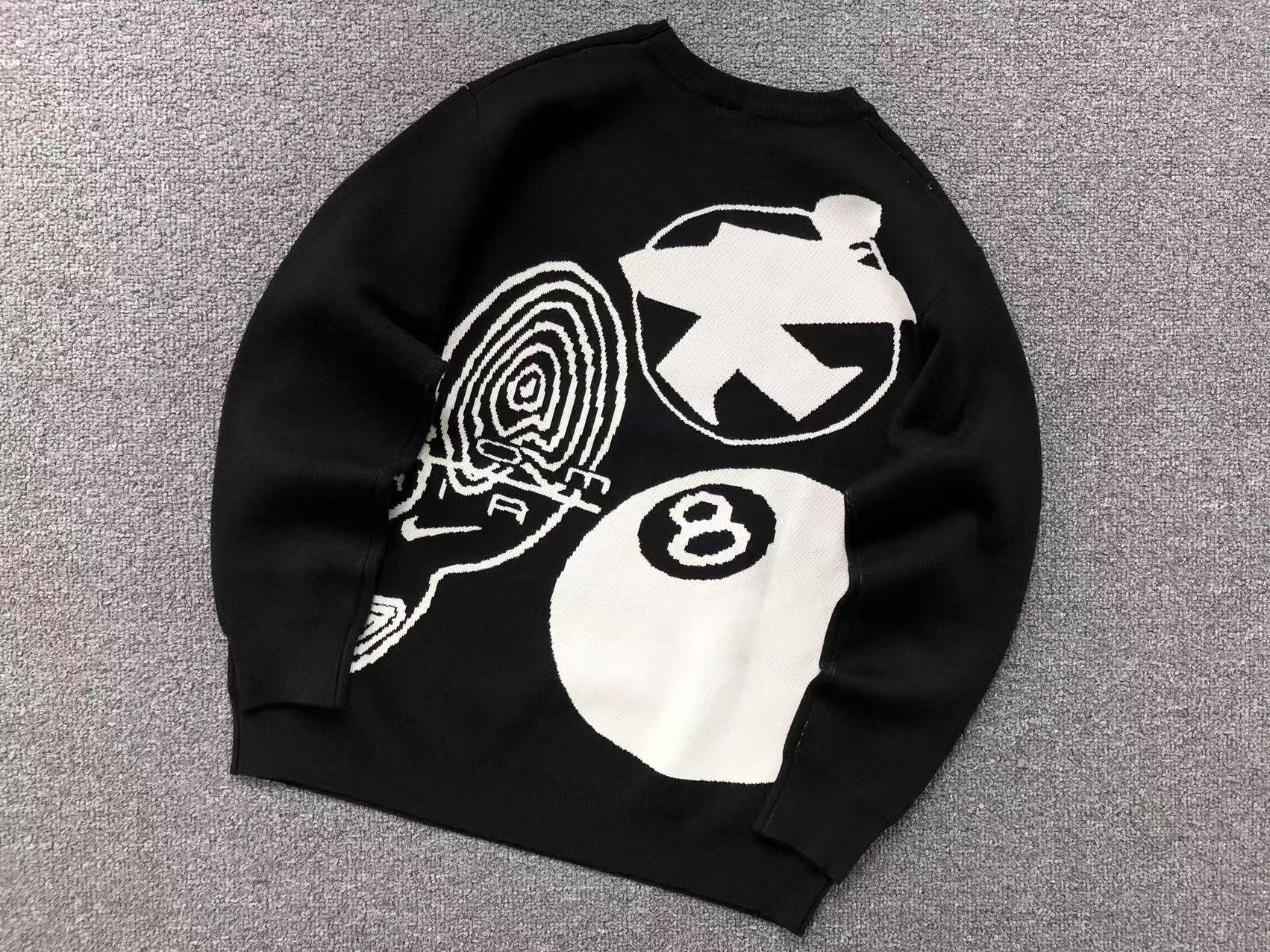 Nike X Stussy Knit Sweater Black