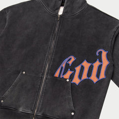 OG Logo Sweatsuit V2 (Vintage Black & Orange)