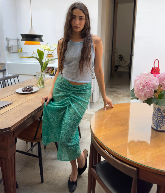 Mr Winston Sequin Mermaid Skirt
