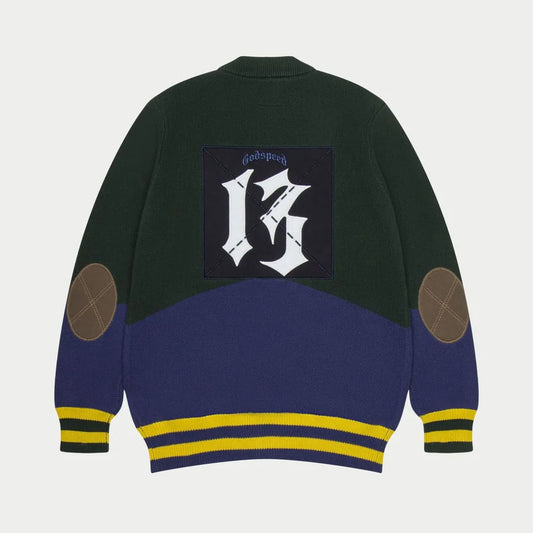God Speed Rugby University Cardigan