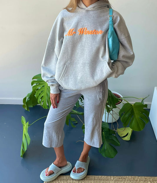 Mr Winston Neon Puff Hoodie