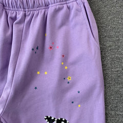Sp5der Acai Sweatpants Purple