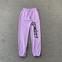 Sp5der Acai Sweatpants Purple