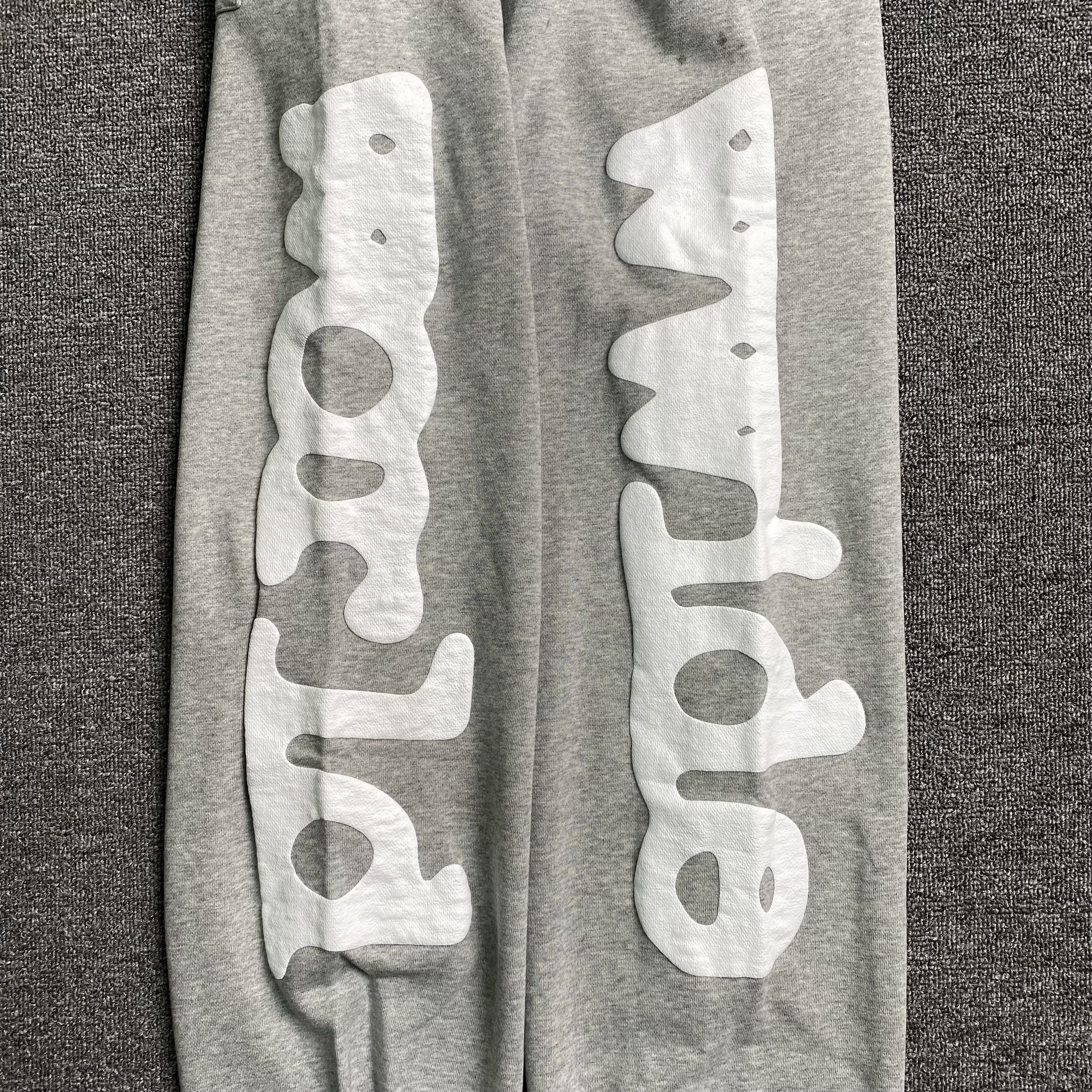 Sp5der Beluga Sweatpants Dark Grey Heather