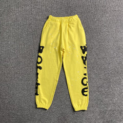 Sp5der Beluga Sweatpants Gold