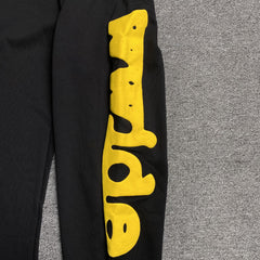 Sp5der Beluga Sweatpants Onyx Yellow