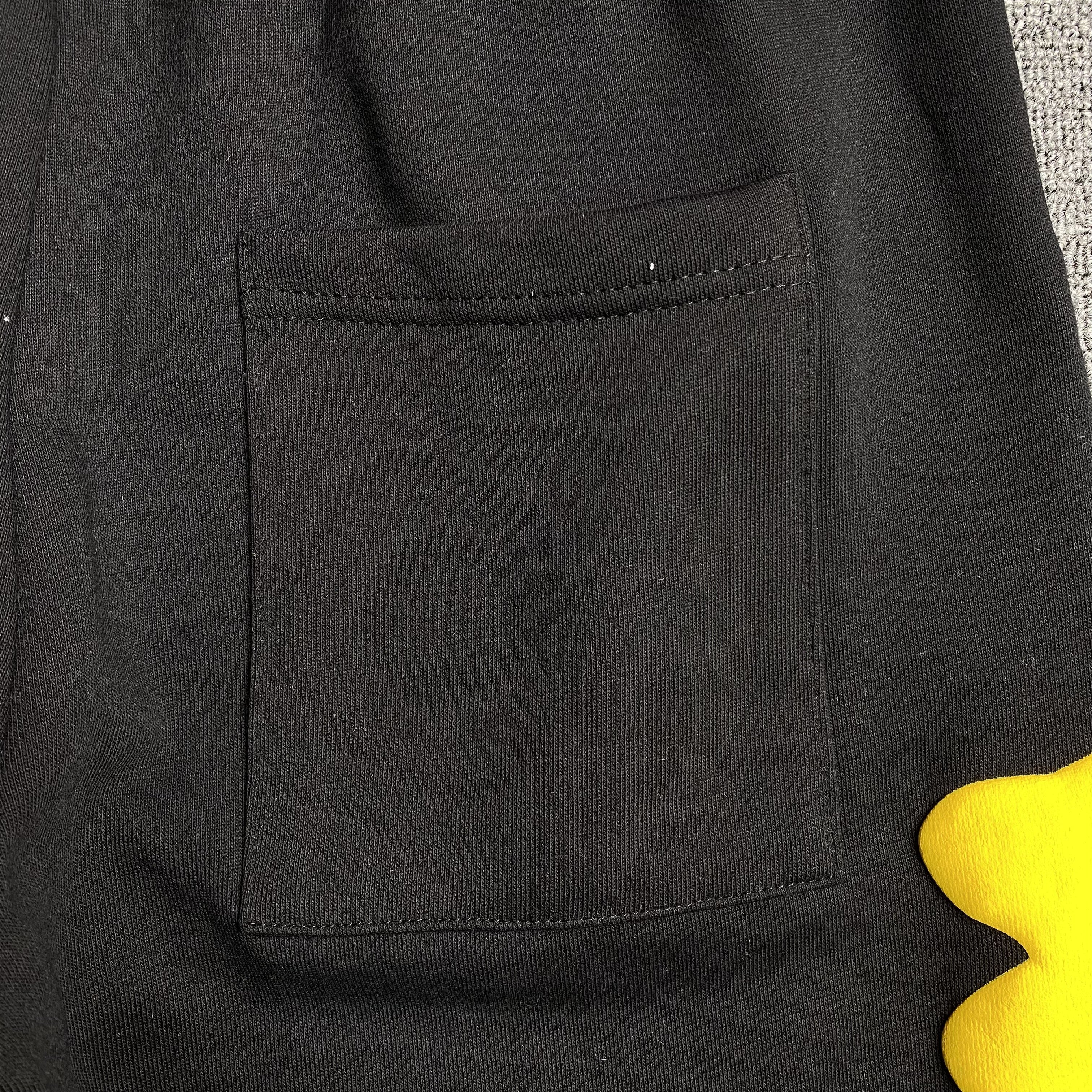 Sp5der Beluga Sweatpants Onyx Yellow