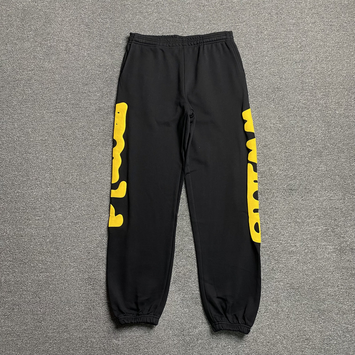 Sp5der Beluga Sweatpants Onyx Yellow