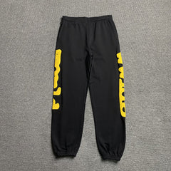 Sp5der Beluga Sweatpants Onyx Yellow