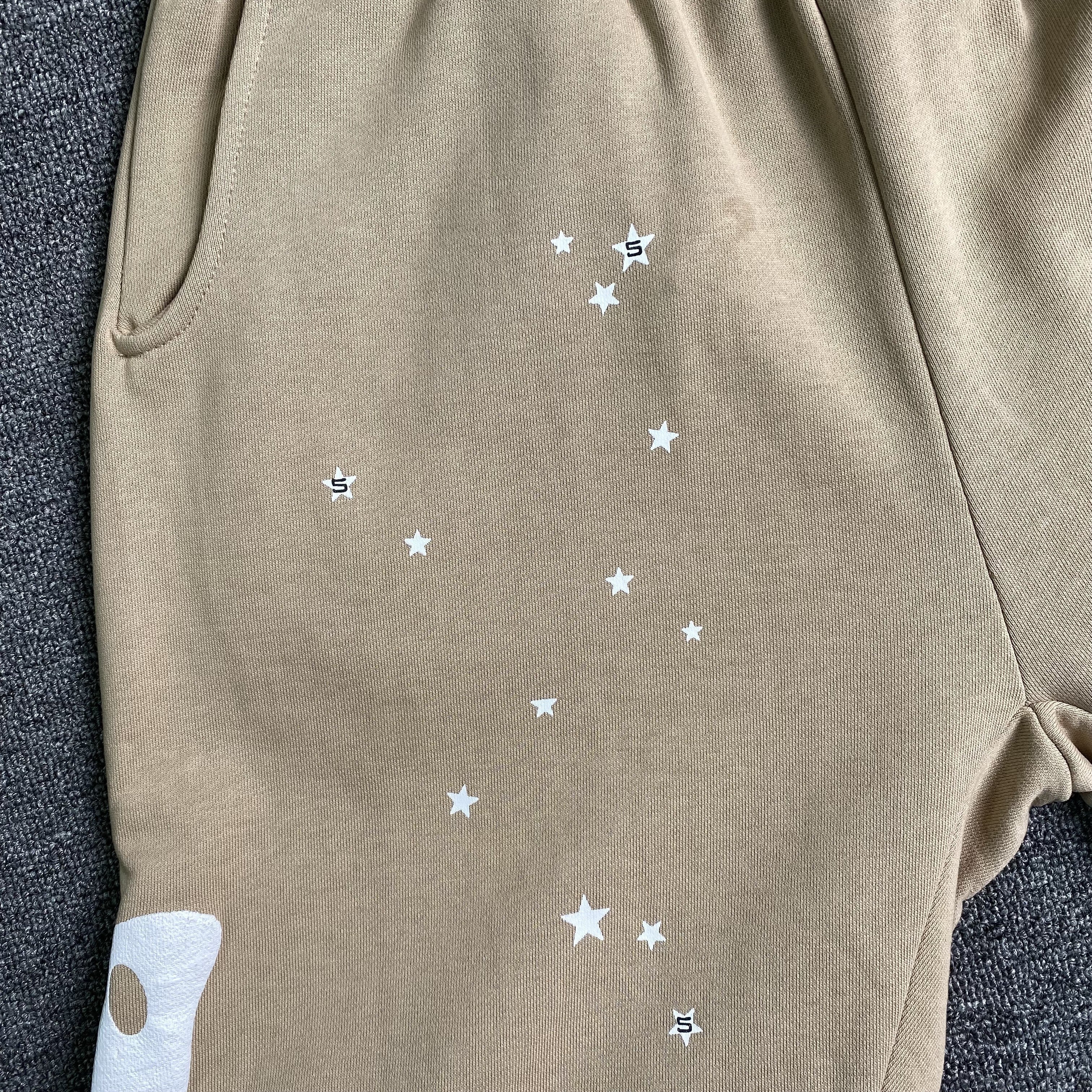 Sp5der Beluga Sweatpants Sand