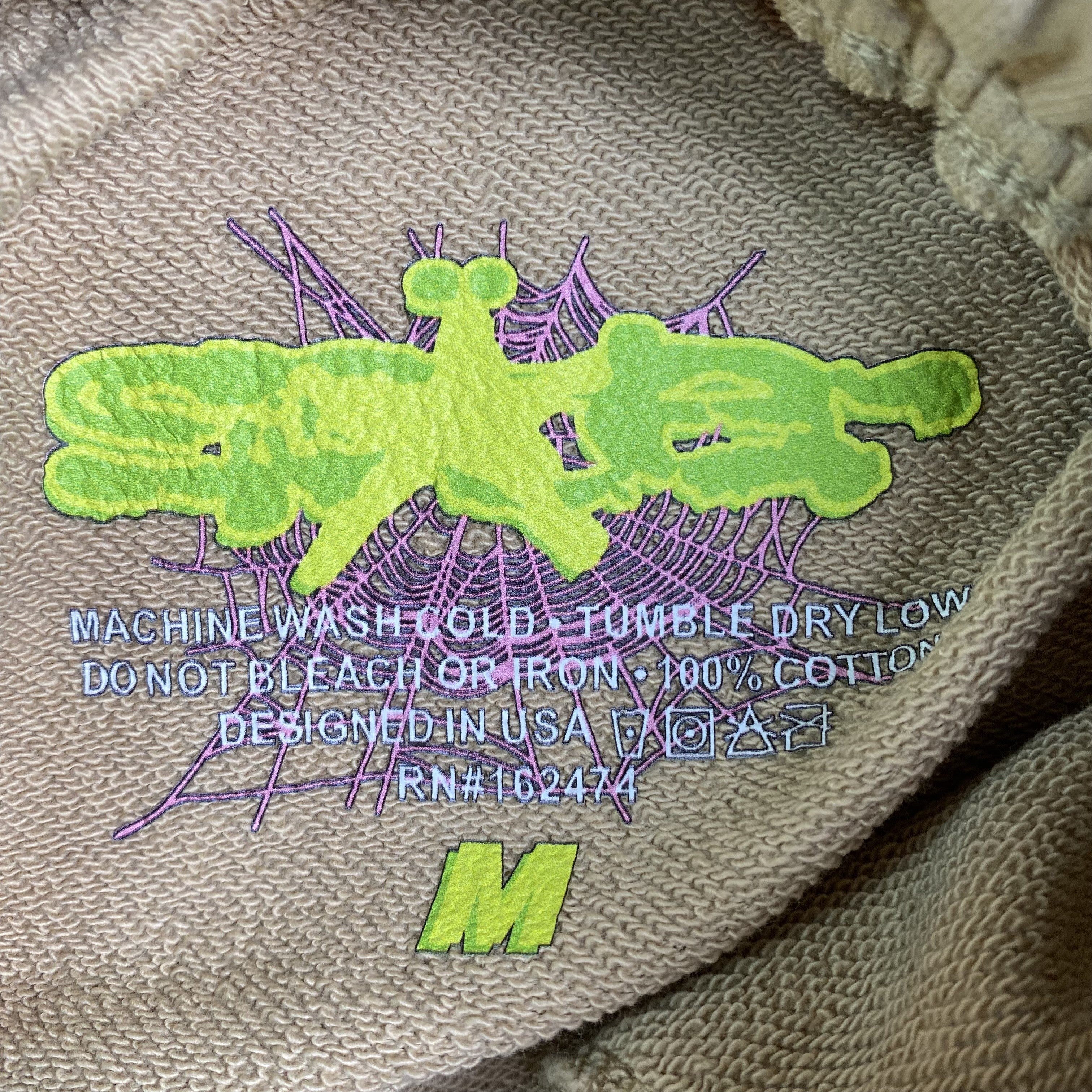 Sp5der Beluga Sweatpants Sand