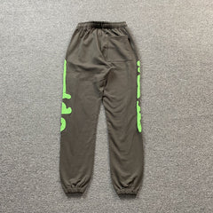 Sp5der Beluga Sweatpants Slate Grey Green