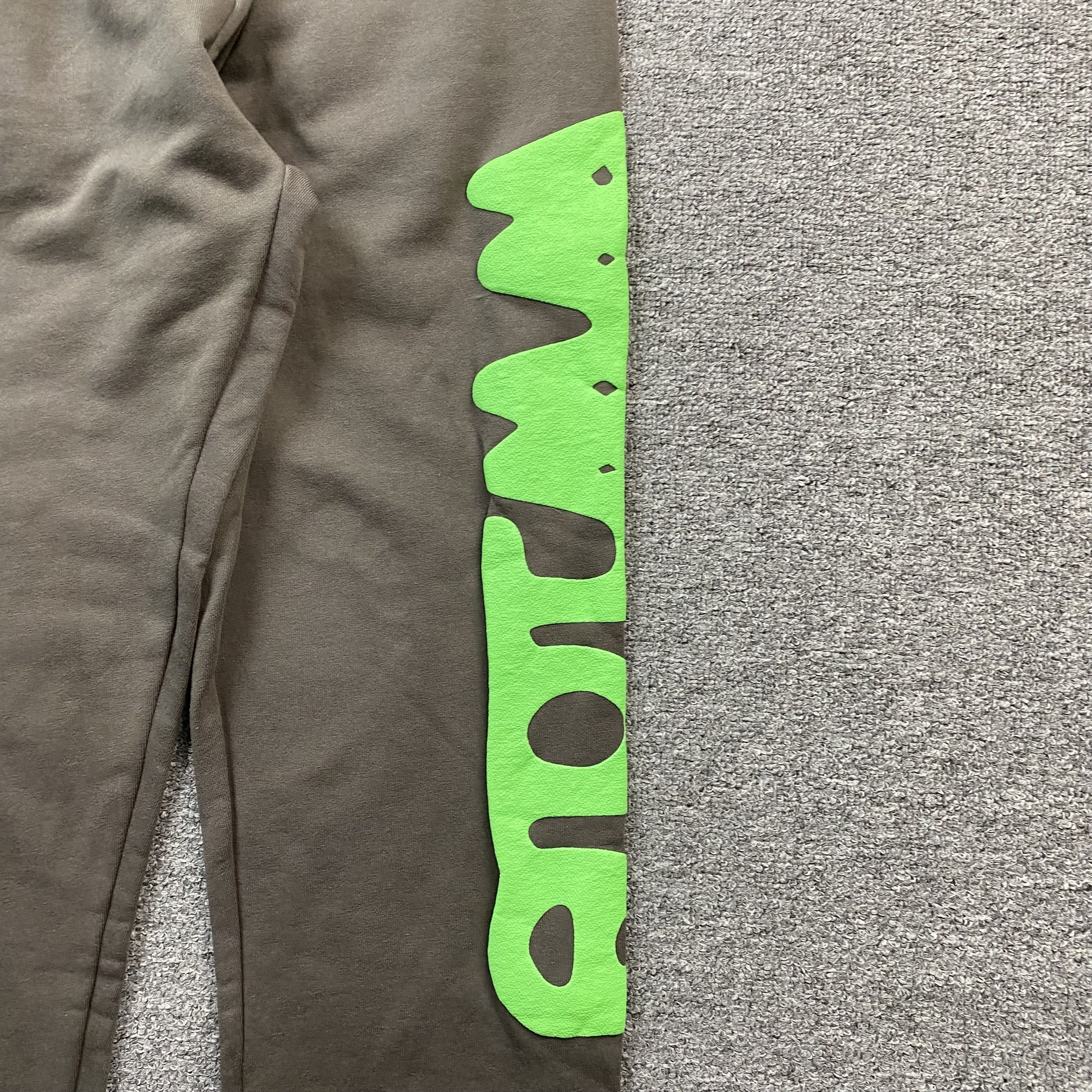 Sp5der Beluga Sweatpants Slate Grey Green