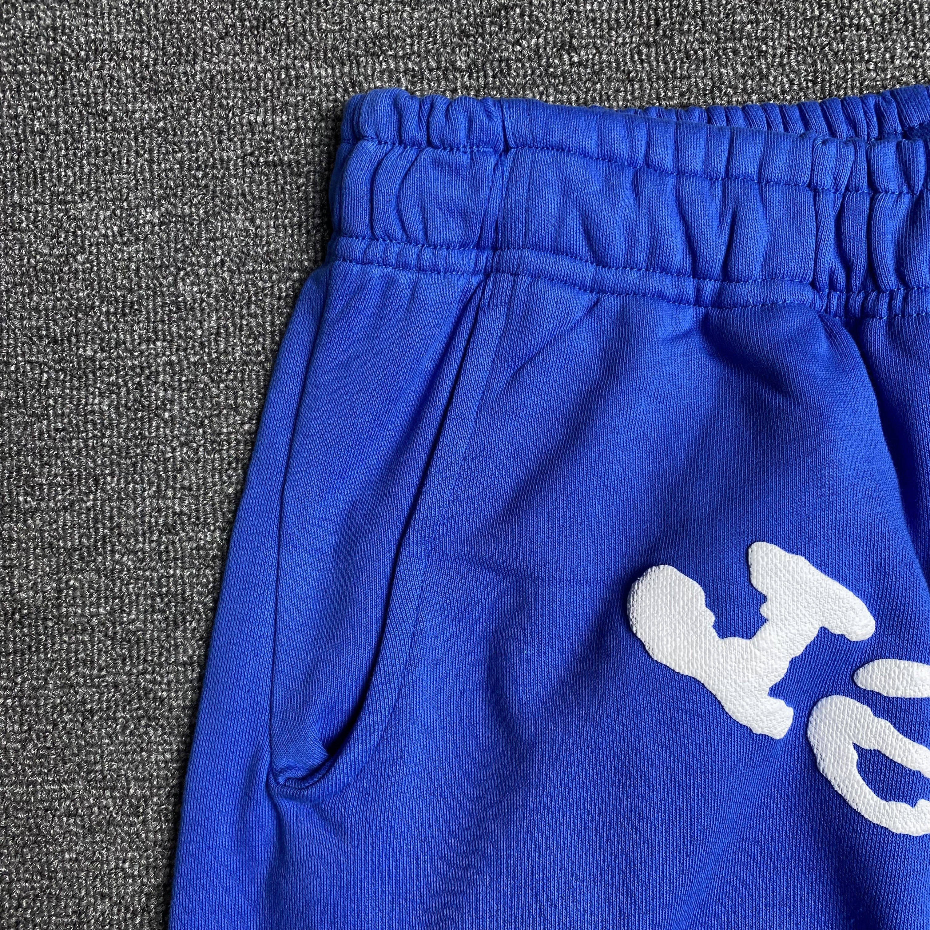 Sp5der Legacy Sweatpants Blue