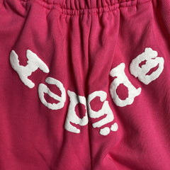 Sp5der Legacy Sweatpants Pink
