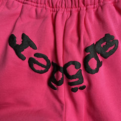 Sp5der Legacy Sweatpants Pink