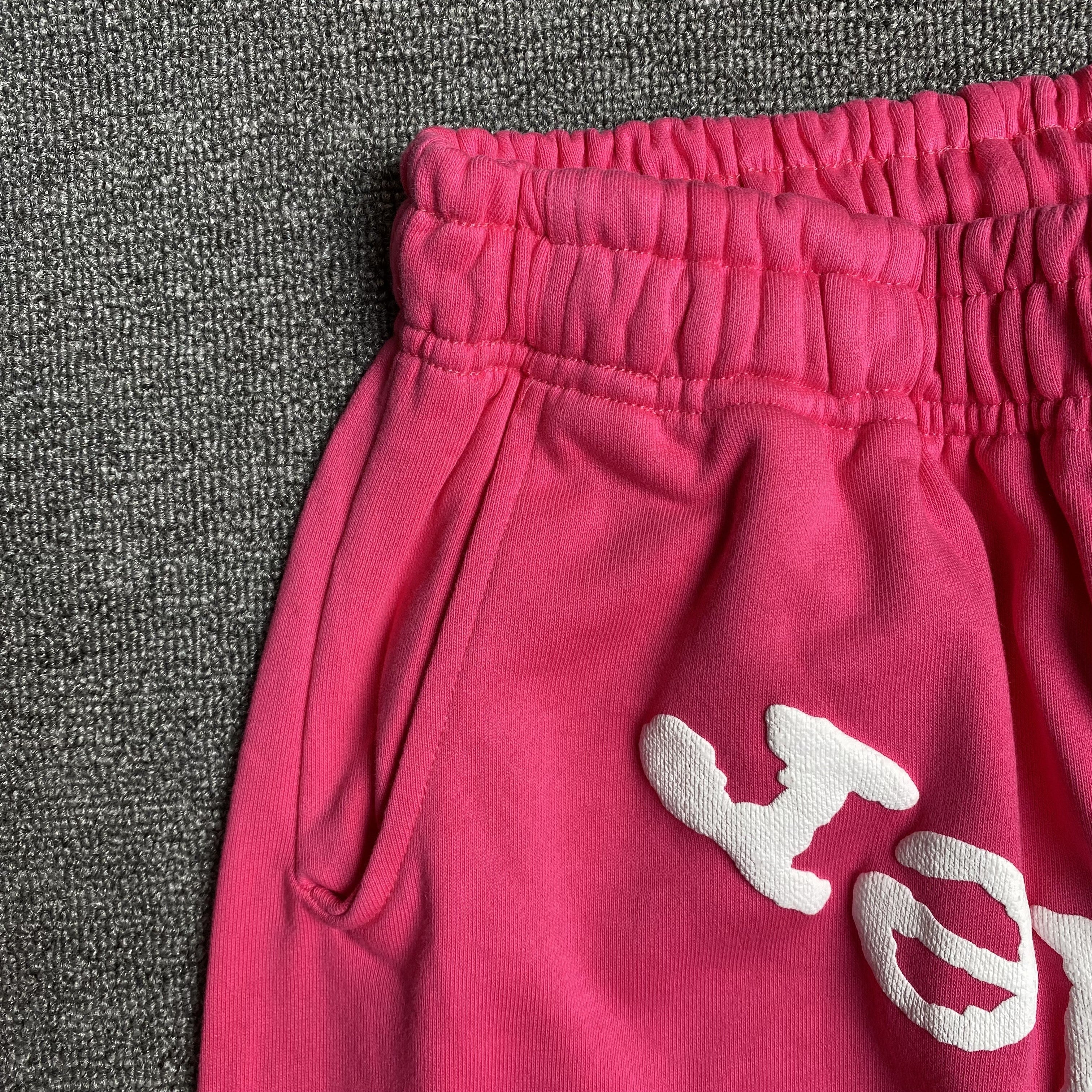 Sp5der Legacy Sweatpants Pink