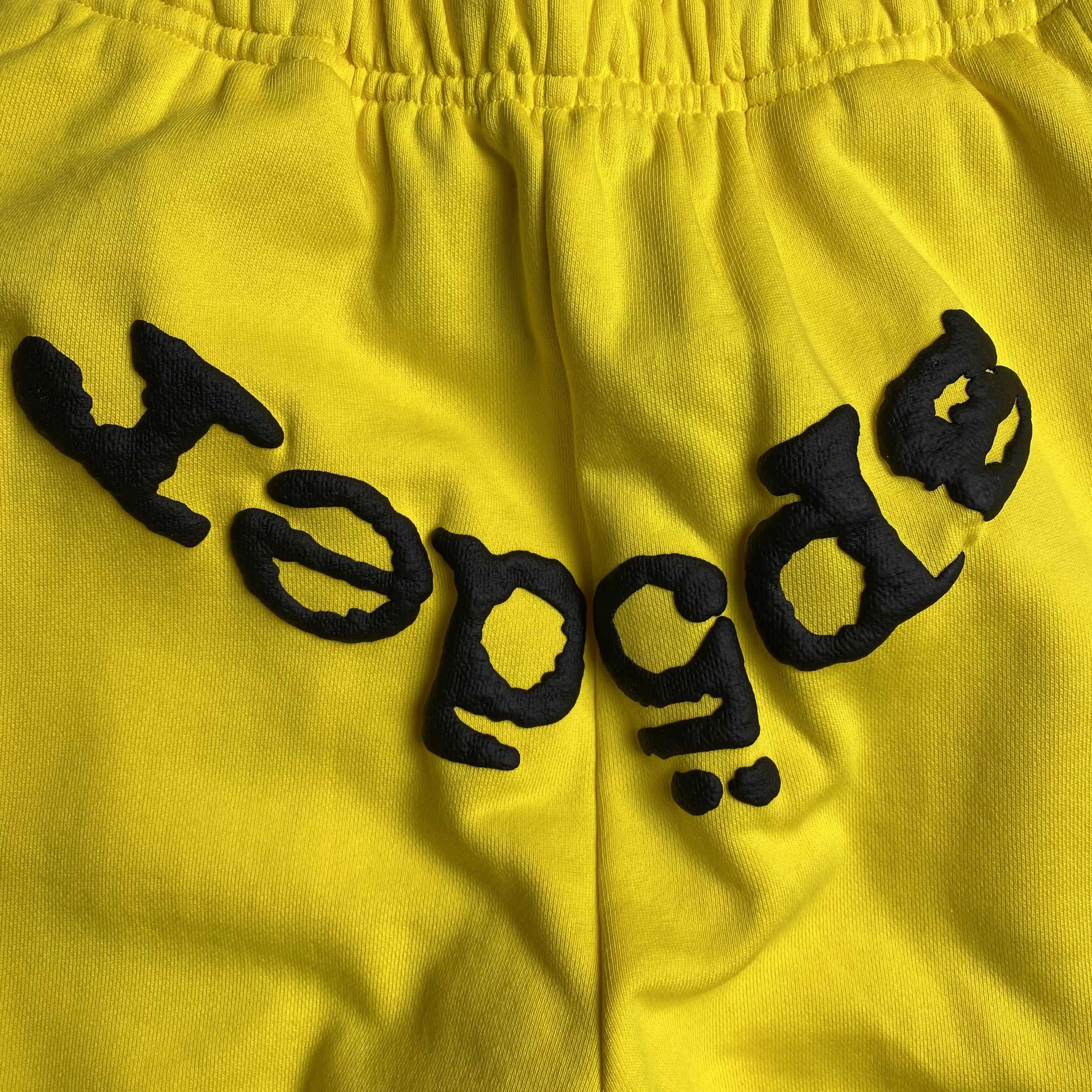 Sp5der Legacy Sweatpants Yellow