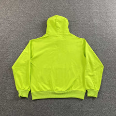 Sp5der OG Web V2 Gradient Hoodie Acid Green