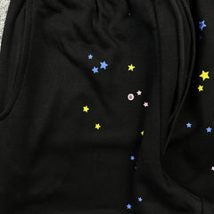 Sp5der P*Nk Sweatpants Black
