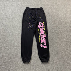 Sp5der P*Nk V2 Sweatpants Black